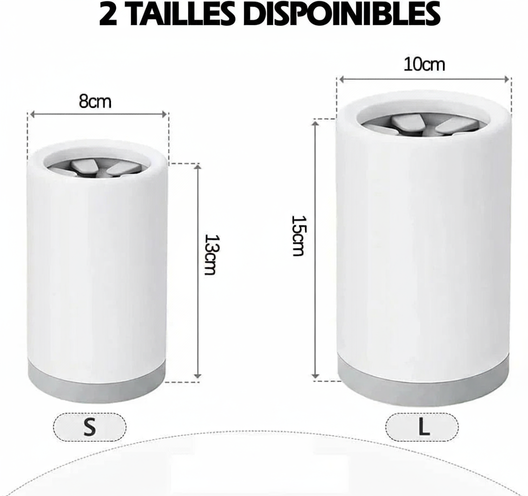 Nettoyeur de pattes pour chien et chat – Garde votre maison propre et vos compagnons heureux !