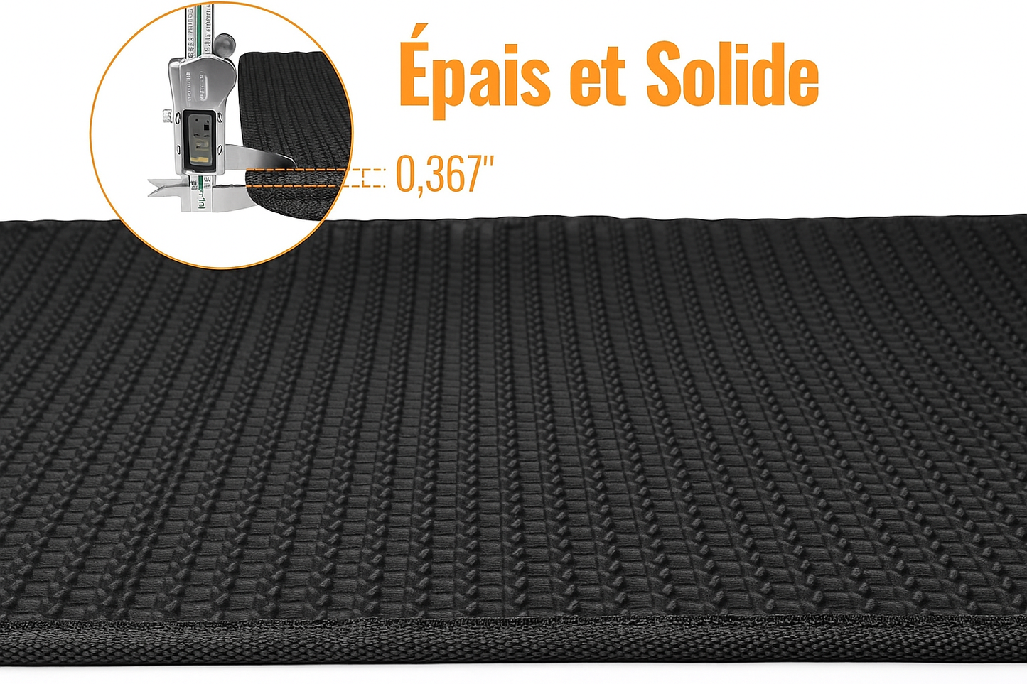 Tapis anti-dispersion de litière pour chat Pawtastique™  – Garde votre sol propre et sans poussière !